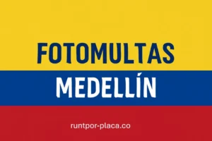 Fotomultas Medellín