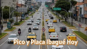 Pico y Placa Ibagué Hoy